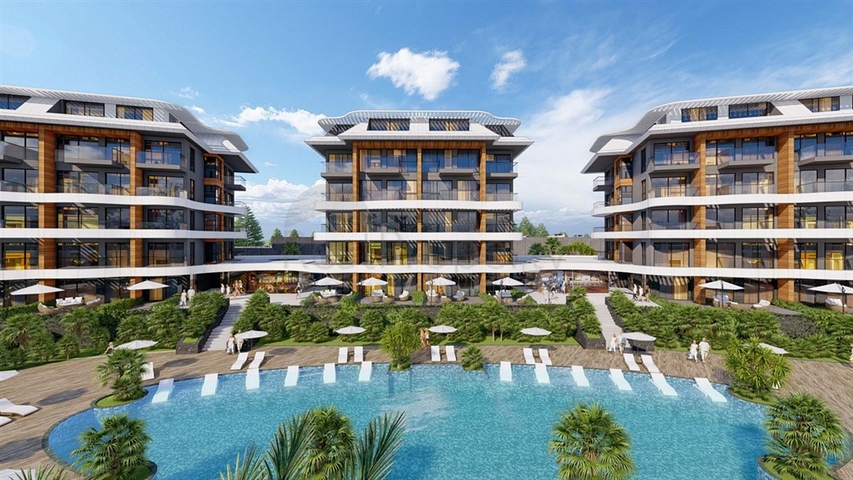 1+1 in a hotel-type complex under construction 