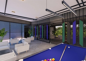 1+1 in a hotel-type complex under construction 