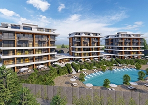 1+1 in a hotel-type complex under construction 