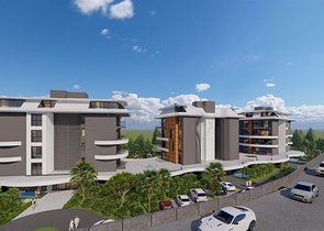 1+1 in a hotel-type complex under construction 