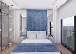 1+1 in a hotel-type complex under construction 