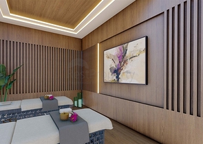 1+1 in a hotel-type complex under construction 