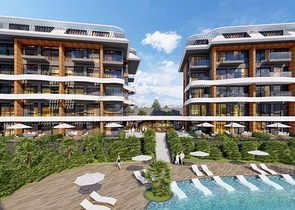 1+1 in a hotel-type complex under construction 