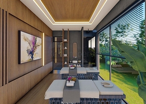 1+1 in a hotel-type complex under construction 