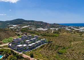 3+1 villa with private pool in Kargicak area