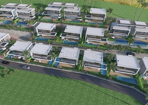 3+1 villa with private pool in Kargicak area