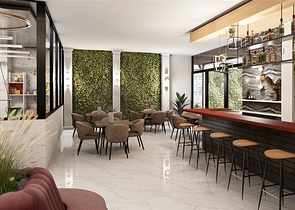 1+1 apartment in a building under construction in Mahmutlar district