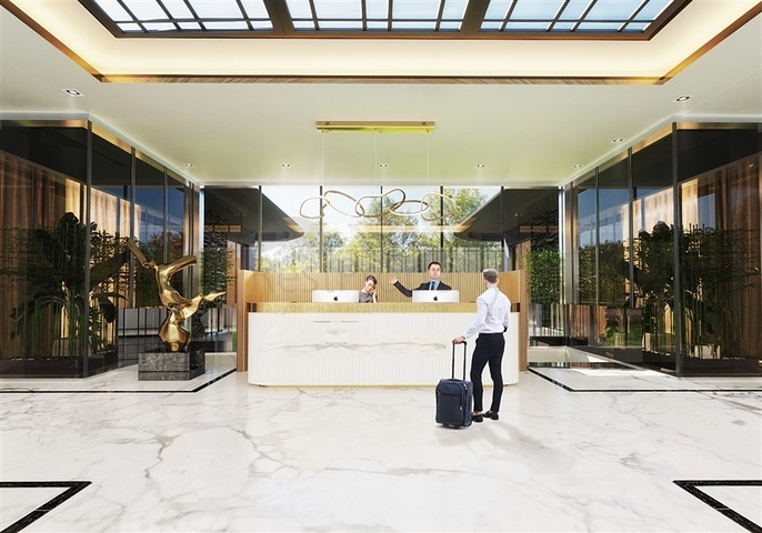 1+1 apartment in a new residential complex in the center of Alanya