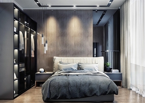 1+1 apartment in a new residential complex in the center of Alanya