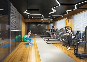 1+1 apartment in a new residential complex in the center of Alanya