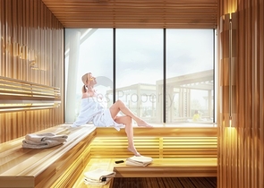 1+1 apartment in a new residential complex in the center of Alanya