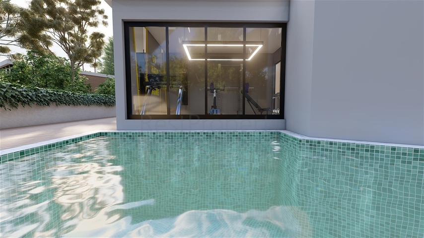 1+1 apartment in the center of Alanya at a distance of 200 meters from the sea