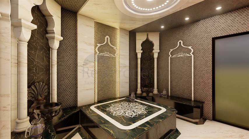 1+1 apartment in the center of Alanya at a distance of 200 meters from the sea