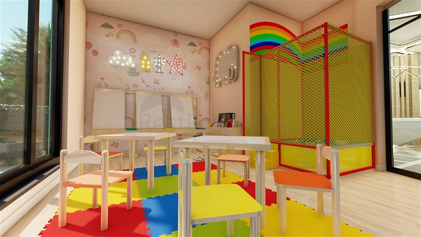 1+1 apartment in the center of Alanya at a distance of 200 meters from the sea