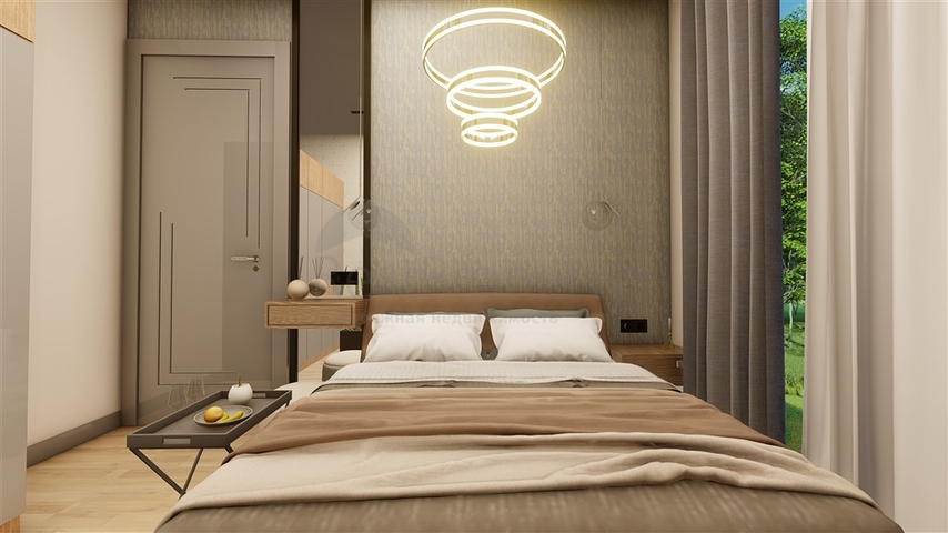 1+1 apartment in the center of Alanya at a distance of 200 meters from the sea