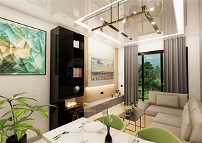 1+1 apartment in the center of Alanya at a distance of 200 meters from the sea