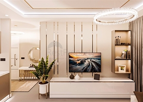 One-bedroom apartment in a new complex in Mahmutlar district