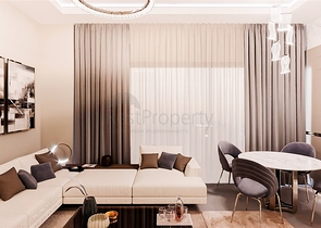 1+1 apartment in a hotel concept complex in Mahmutlar district