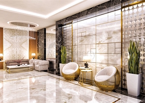 1+1 apartment in a hotel concept complex in Mahmutlar district