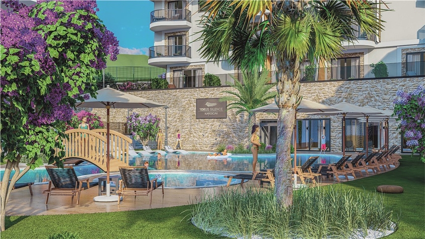 Investment project of apartments and villas in Kargicak district