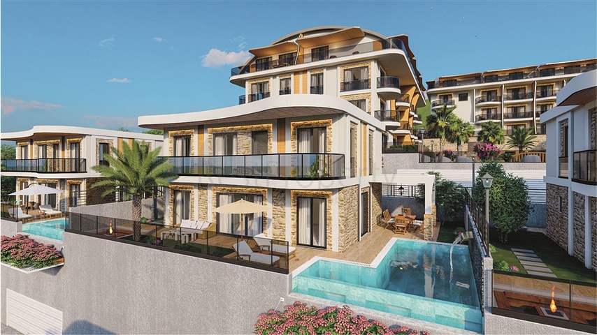 Investment project of apartments and villas in Kargicak district