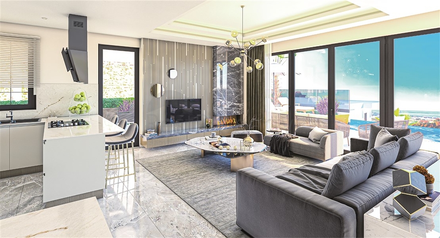 Investment project of apartments and villas in Kargicak district