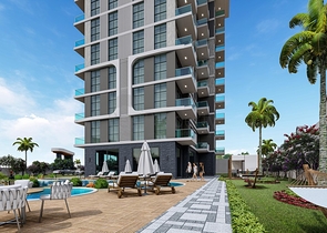 2+1 penthouse in Mahmutlar district