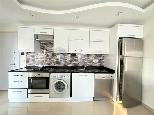 1+1 furnished apartment 250 m from the sea