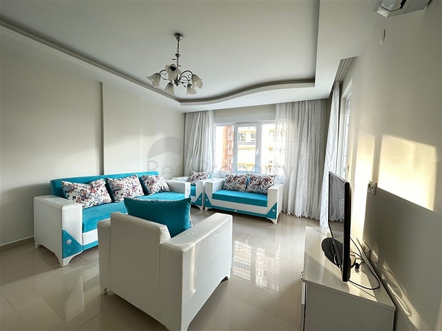 1+1 furnished apartment 250 m from the sea