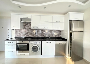 1+1 furnished apartment 250 m from the sea