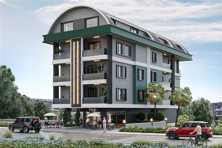 A complex of 11 apartments in the popular Oba area 