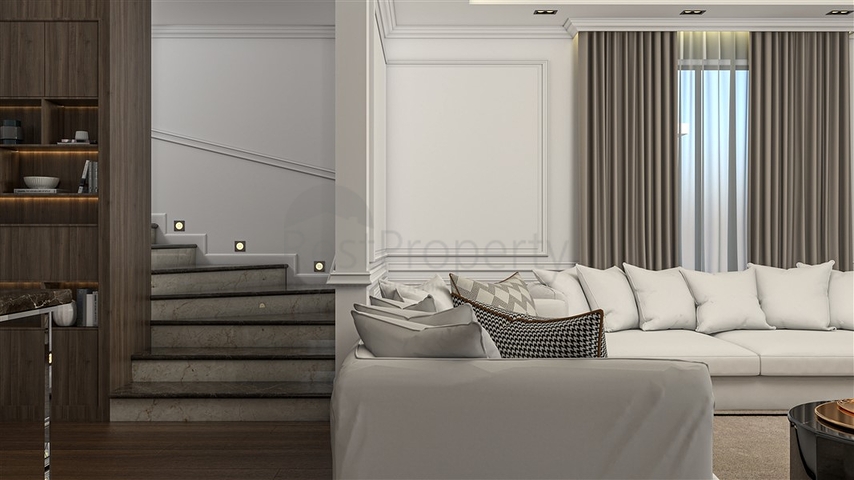 Premium apartment and villa complex in Kargicak district 