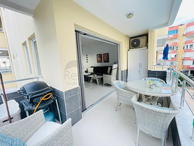 Apartment 100 meters from the sea with a 1+1 layout in an elite area of Oba