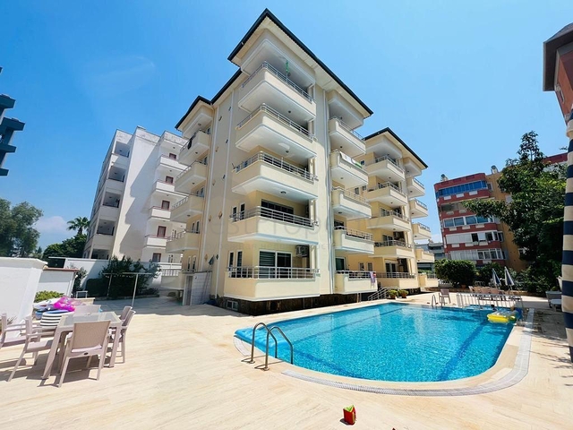 Apartment 100 meters from the sea with a 1+1 layout in an elite area of Oba