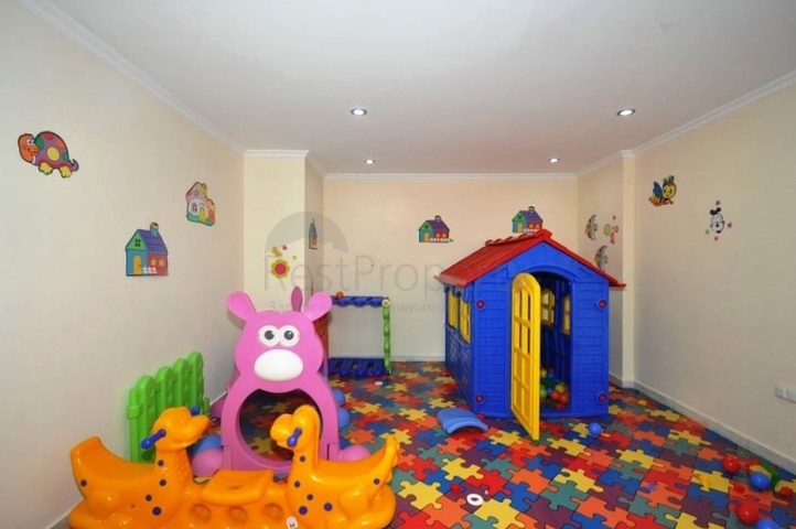 Furnished 2+1 apartment in Mahmutlar