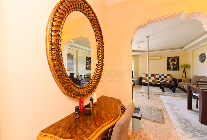 Furnished 2+1 apartment in Mahmutlar