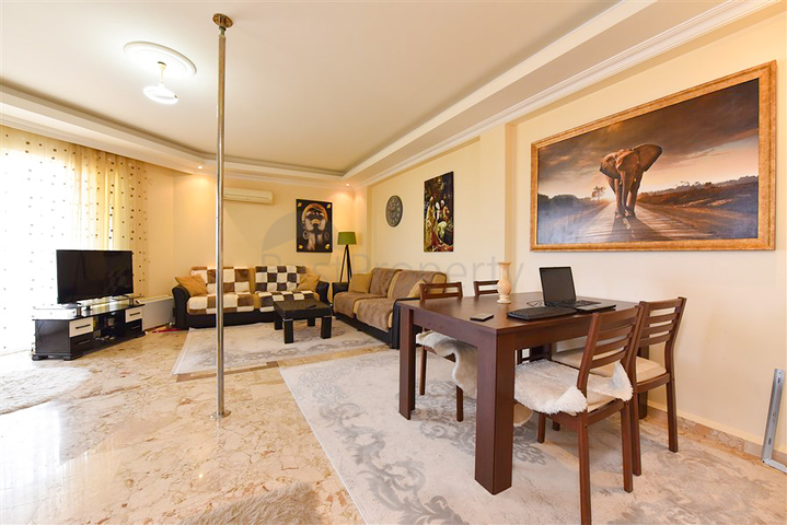 Furnished 2+1 apartment in Mahmutlar