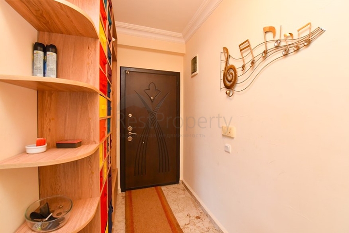 Furnished 2+1 apartment in Mahmutlar