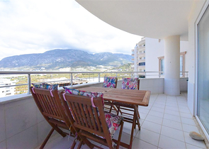 Furnished 2+1 apartment in Mahmutlar