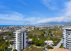 Furnished 2+1 apartment in Mahmutlar