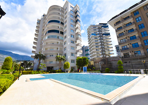 Furnished 2+1 apartment in Mahmutlar