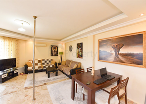 Furnished 2+1 apartment in Mahmutlar