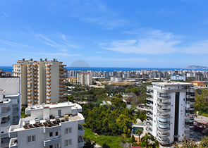 Furnished 2+1 apartment in Mahmutlar