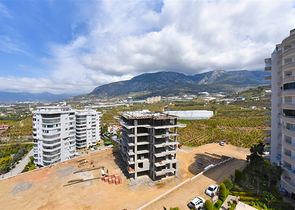 Furnished 2+1 apartment in Mahmutlar