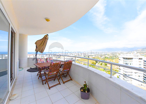 Furnished 2+1 apartment in Mahmutlar