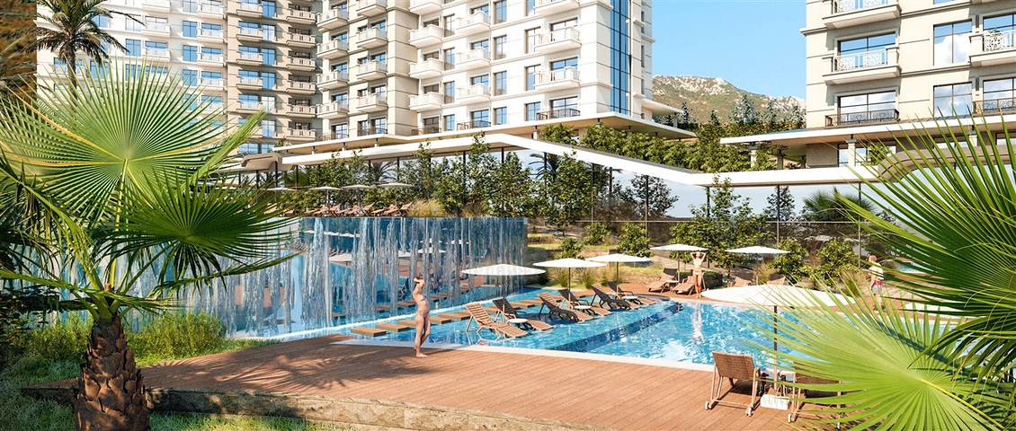 1+1 apartment in Mahmutlar district