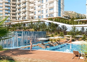 1+1 apartment in Mahmutlar district