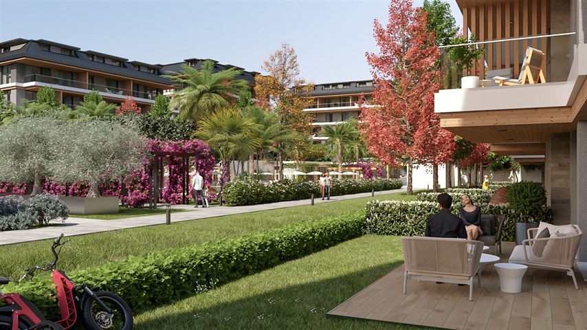 Premium class complex with hotel infrastructure in the Oba area Premium class complex with hotel infrastructure in the Oba area