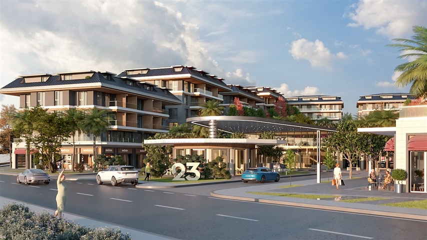 Premium class complex with hotel infrastructure in the Oba area Premium class complex with hotel infrastructure in the Oba area