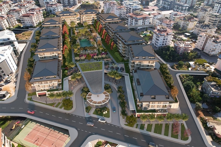 Premium class complex with hotel infrastructure in the Oba area Premium class complex with hotel infrastructure in the Oba area